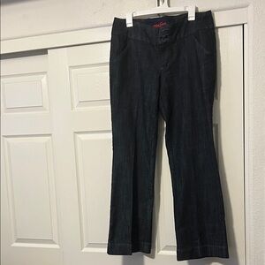 Dark Blue Flared Pants